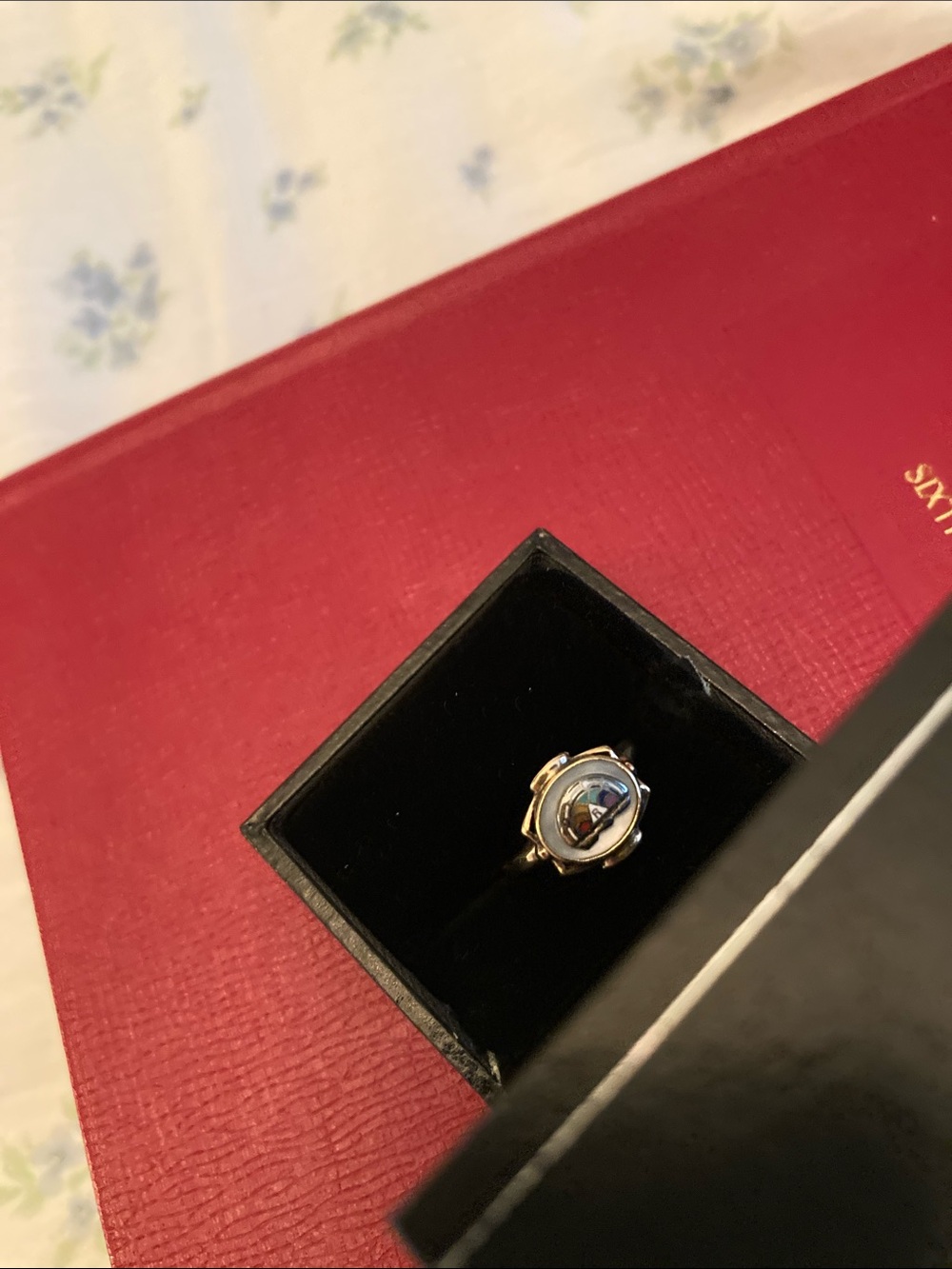 Rainbow girls Masonic ring 
10 carat gold has been authenticated
Size 6.5 - Picture 2 of 4